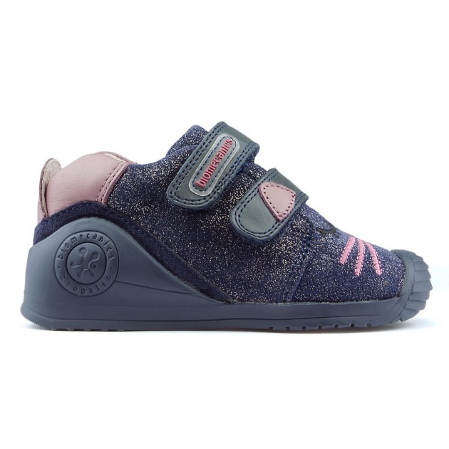 BOTINES BIOMECANICS BEBE LUNA AZUL_MARINO