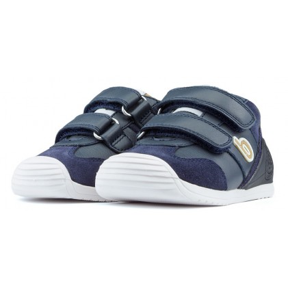 BOTINES BIOMECANICS UNISEX BEBE LANDER  AZUL_MARINO