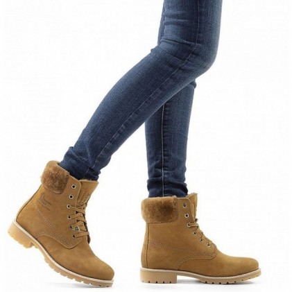 BOTAS BAIXAS PANAMA JACK PANAMA03IGLOOW VINTAGE_OCRE