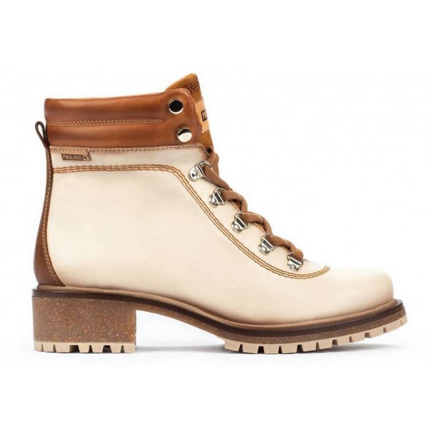 PIKOLINOS ASPE W9Z-8634C1 ANKLE BOOTS MARFIL PIKOLINOS ASPE W9Z-8634C1 ANKLE BOOTS MARFIL