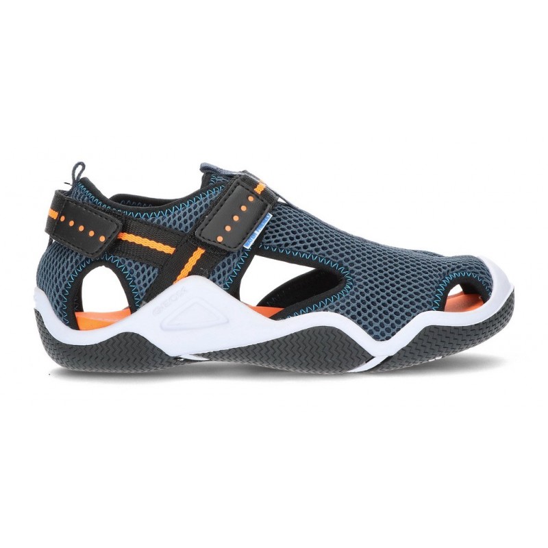 SANDALS GEOX J WADER J1530A NAVY