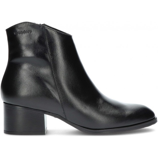 WONDERS EASY 5130 ANKLE BOOTS NEGRO WONDERS EASY 5130 ANKLE BOOTS NEGRO