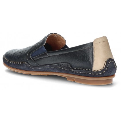 FLUCHOS F1177 DORIAN MOCCASINS AZUL
