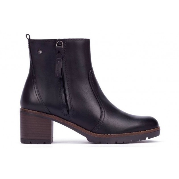 PIKOLINOS PLAIN Tornozelo BOOTS W7H-8632 BLACK PIKOLINOS PLAIN Tornozelo BOOTS W7H-8632 BLACK