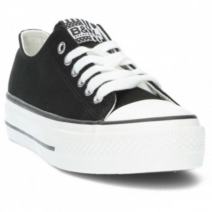 TÊNIS DE LONA BÁSICO BYW 52715 NEGRO