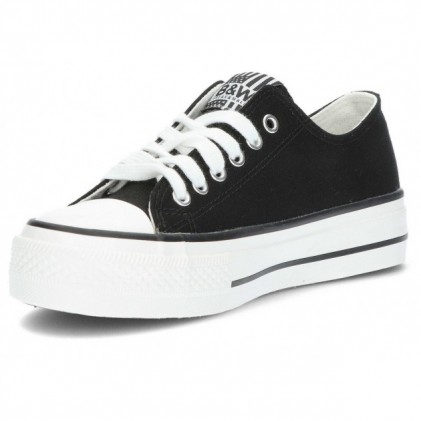 TÊNIS DE LONA BÁSICO BYW 52715 NEGRO