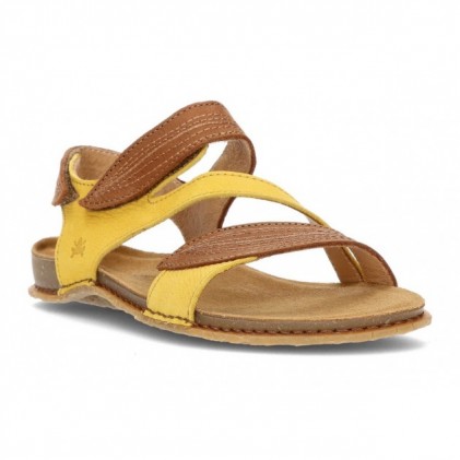 SANDALS EL NATURALISTA PANGLAO 5810S CURRY_WOOD