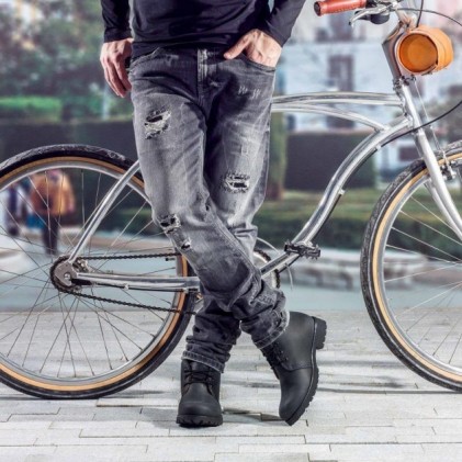 BOTAS PANAMA JACK M ANKLE BLACK