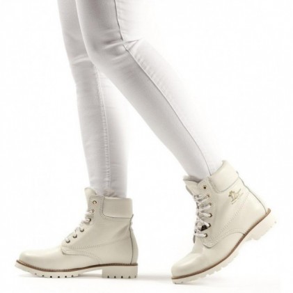 BOTAS BAIXAS PANAMA JACK PANAMA03IGLOOW BLANCO