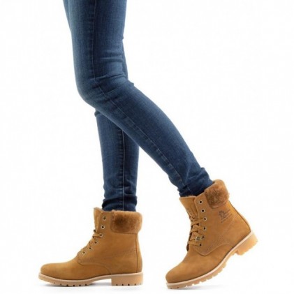 BOTAS BAIXAS PANAMA JACK PANAMA03IGLOOW OCRE
