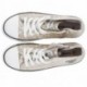 CONGUITOS ANKLE BOOTS METALLIC 28383 PLATINO