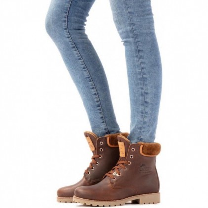 BOTAS BAIXAS PANAMA JACK PANAMA03IGLOOW CUERO