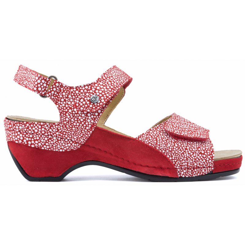 CALZAMEDI GLAM 0656 SANDÁLIAS RED