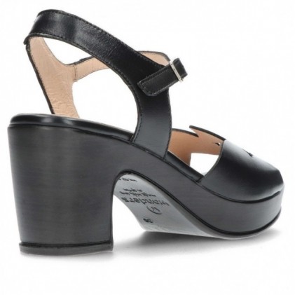 SANDÁLIA WONDERS F5880 PERGAMENA NEGRO