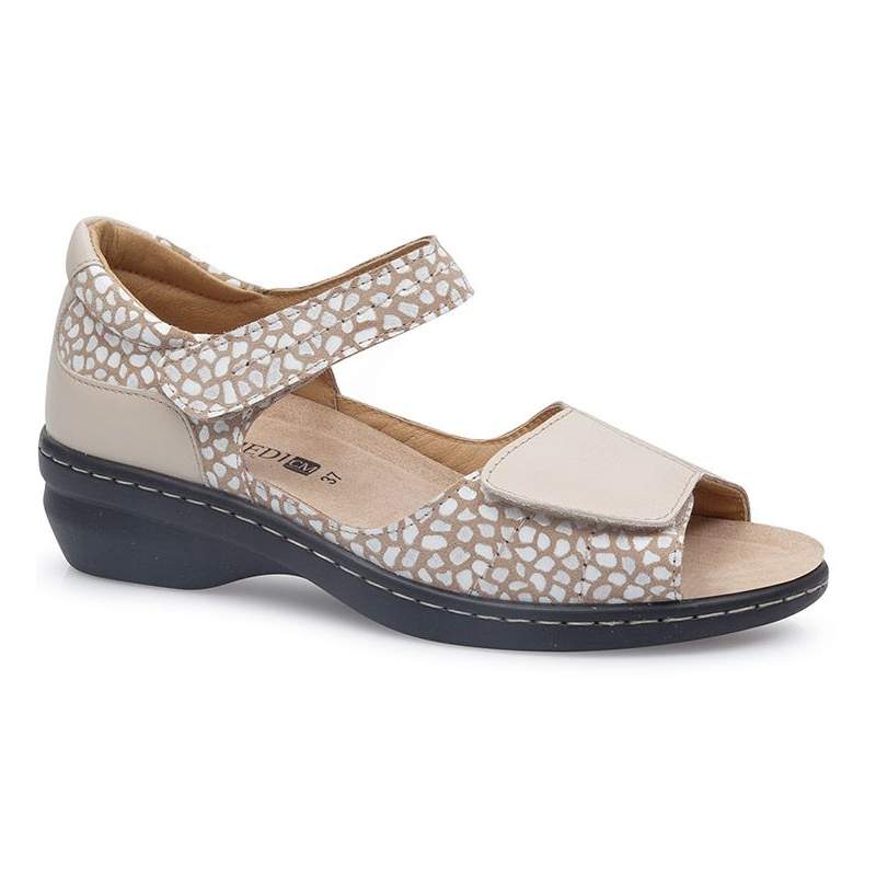 SANDÁLIA DE MODA CALZAMEDI BEIGE