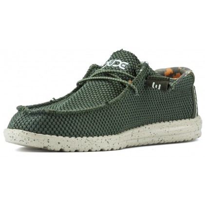 DUDE WALLY SOX M SHOES VERDE