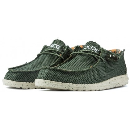 DUDE WALLY SOX M SHOES VERDE