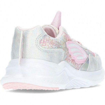 TÊNIS CONGUITOS UNICÓRNIO COM LUZ NV126109 WHITE_PINK