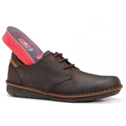 SAPATOS FLUCHOS ALFA F0700 CASTANO