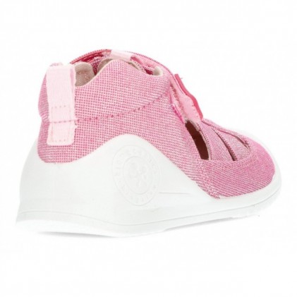 BIOMECANICS CANVAS SANDALS BABY 212213 FUCSIA
