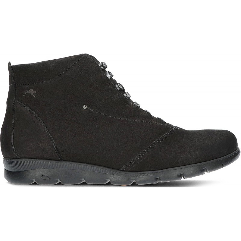 FLUCHOS ANKLE BOOTS SUSAN F0356 BLACK