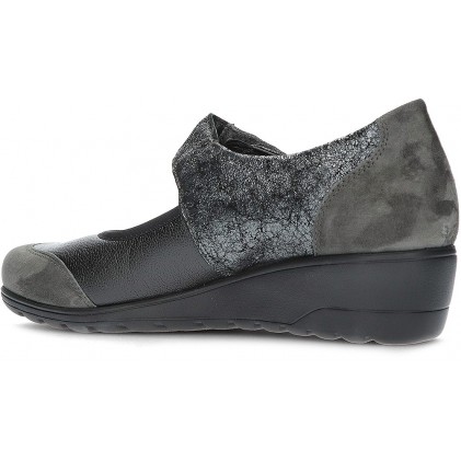 MEPHISTO BATHILDA MANOLETINS BLACK_CHARCOAL