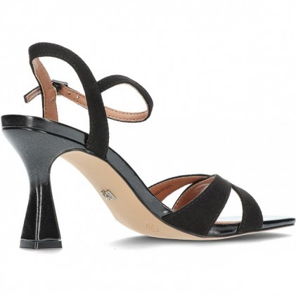 SANDÁLIAS MARIAMARE COM SALTO REFERÊNCIA 68405 BLACK