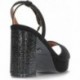 SANDÁLIA MARIAMARE COM SALTO DIAMANTE 68341 BLACK