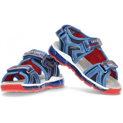 SANDÁLIAS DO HOMEM-ARANHA GEOX J350QA NAVY