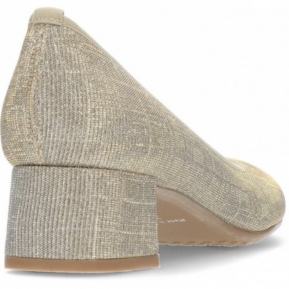 SAPATO COM SALTO MASCARO 50473 PLATA