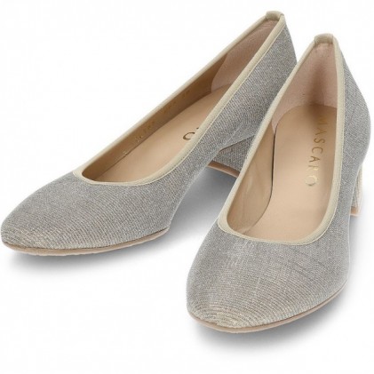 SAPATO COM SALTO MASCARO 50473 PLATA
